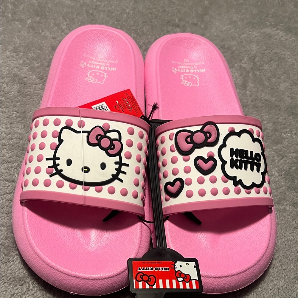 Hello Kitty Pink Slide Sandals - Picture 5 of 6
